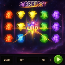 WinMega Casino - Starburst Slot Game